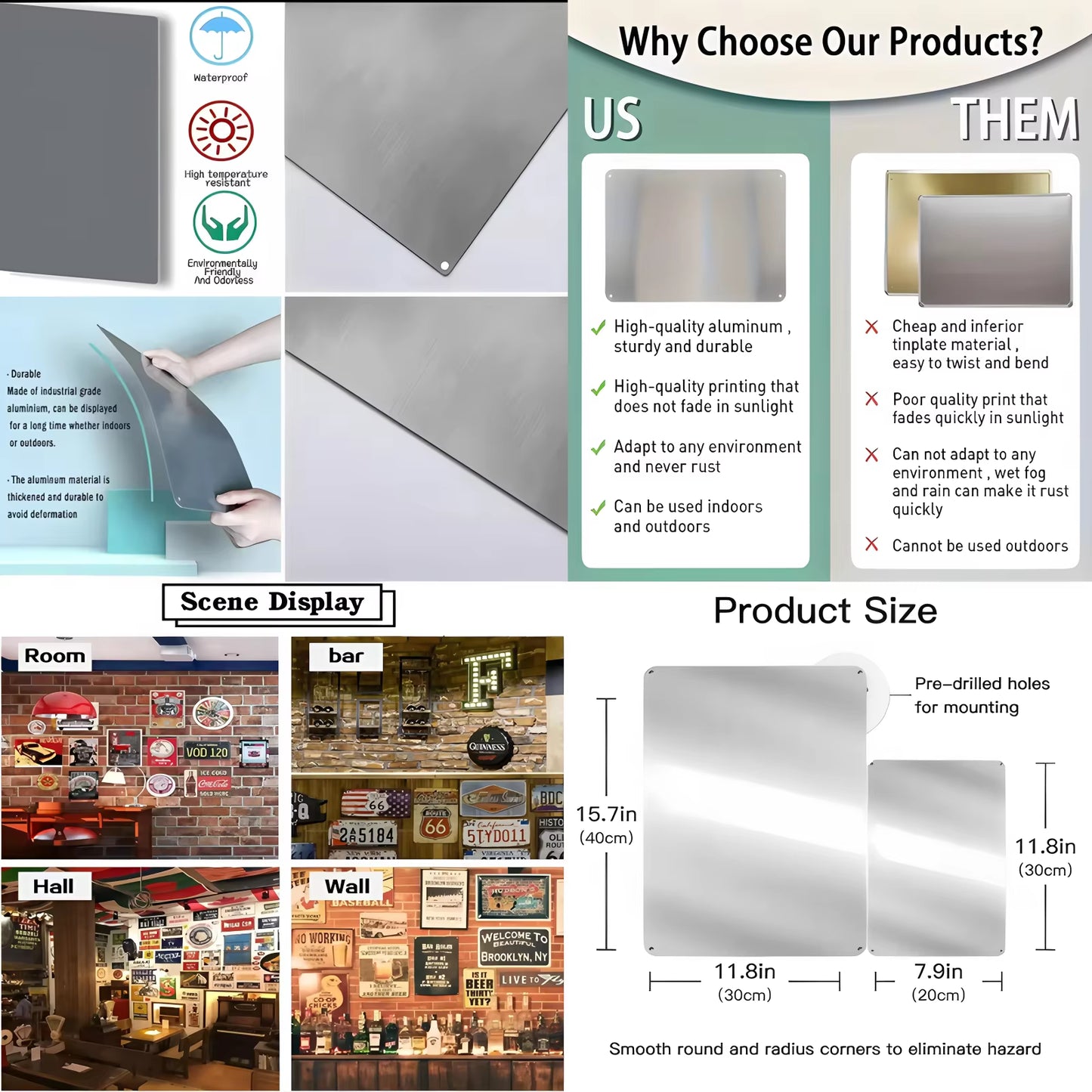 Anime Metal Poster - Kyojuro Rengoku - Flame Hashira