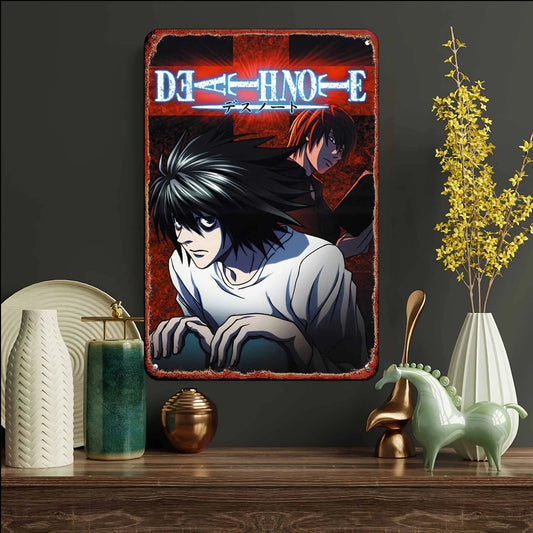 Death Note - Anime Metal Poster